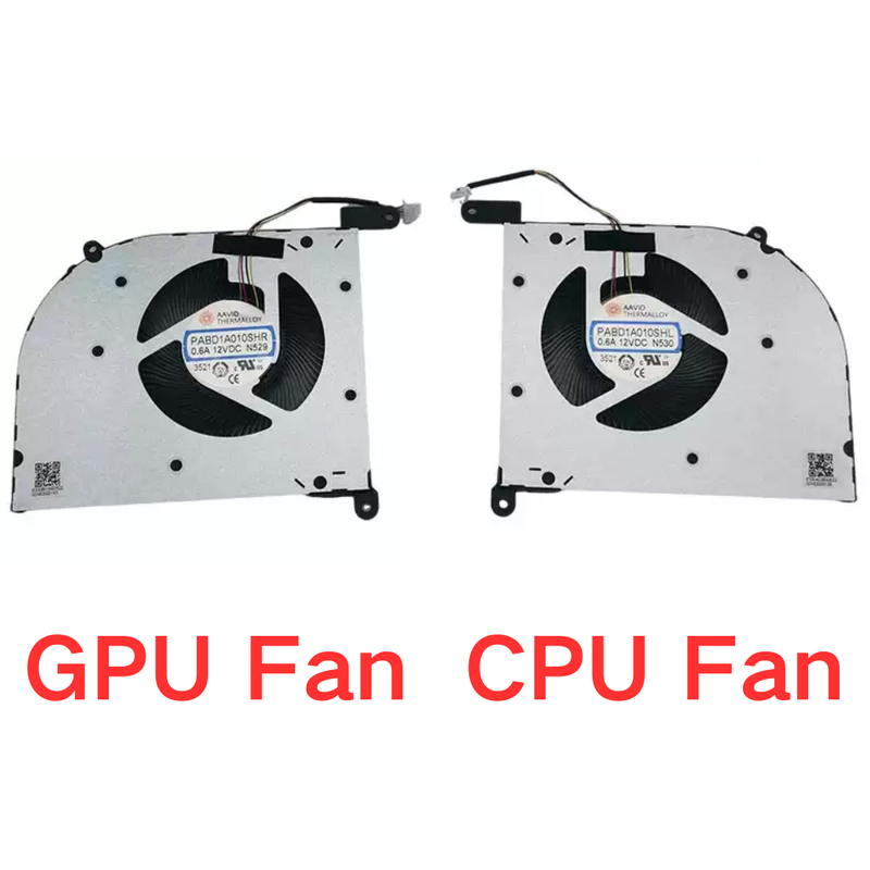 Load image into Gallery viewer, MSI Stealth 18 AI Studio A1V / Stealth 18 HX AI A2XW Series - Laptop CPU & GPU Cooling Fan Cooler - Polar Tech Australia