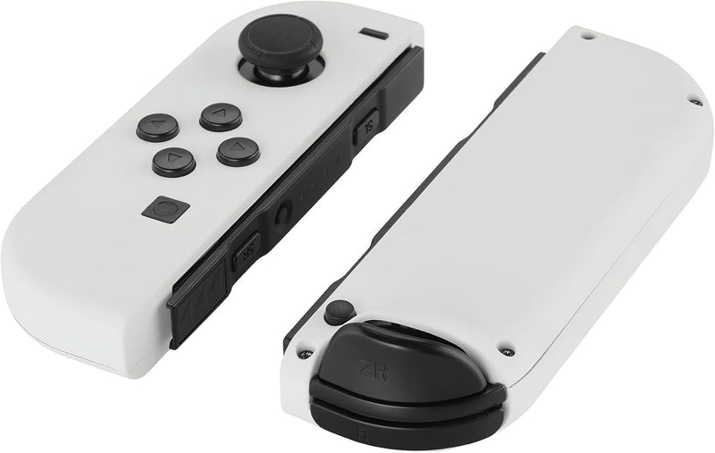 Cargue la imagen en el visor de la galería, Nintendo Switch & Switch OLED White Custom Housing Case with Full Set Button for Joycon Handheld Controller Replacement Shell Buttons