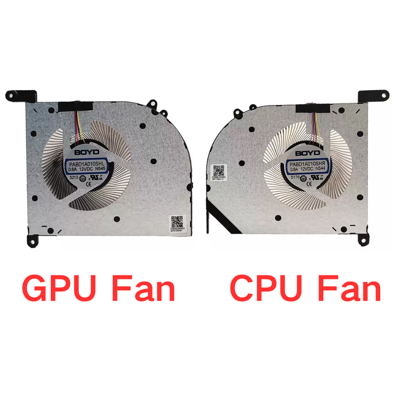 Chargez l'image dans la visionneuse de la galerie, MSI Stealth 18 HX AI A2XWIG MS-1833 Series - Laptop CPU & GPU Cooling Fan Cooler