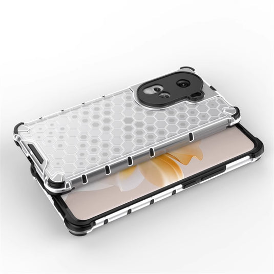 OPPO Reno11 Pro 5G (CPH2607) - Honeycomb Transparent Shockproof Protection Case - Polar Tech Australia