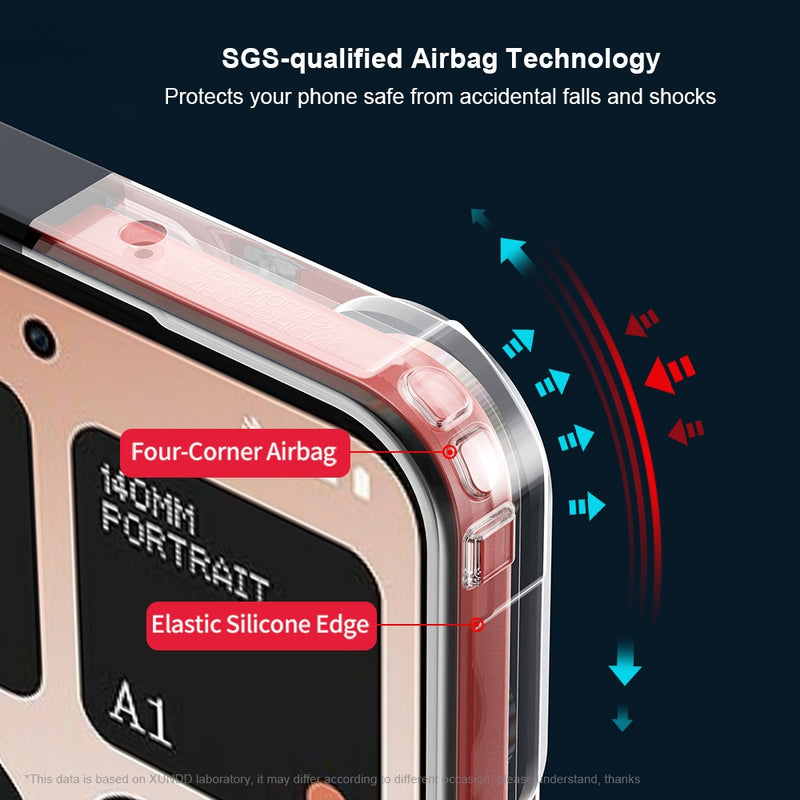 Chargez l'image dans la visionneuse de la galerie, Nothing CMF Phone 2 Pro - Silicone Material Airbag Shockproof Protective Case - Polar Tech Australia