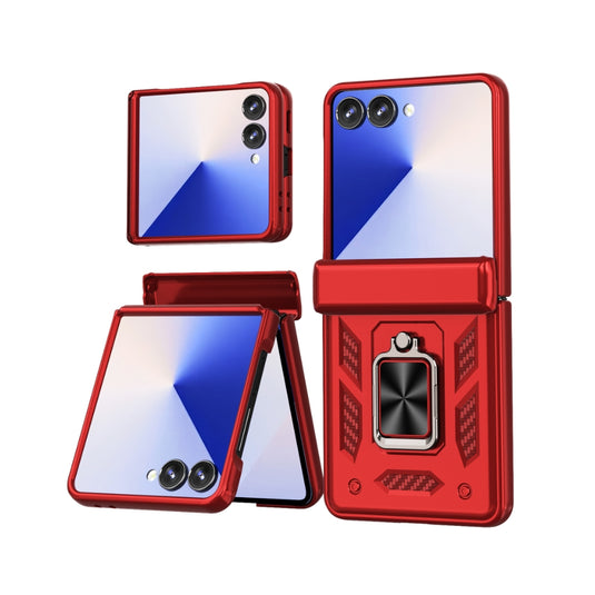 Samsung Galaxy Z Flip7 5G - Sliding Window Hinge Phone Case with Ring Stand - Polar Tech Australia