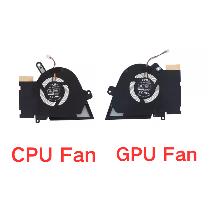 Cargue la imagen en el visor de la galería, ASUS TUF Dash F15 FX516 FX516P Air RTX3070 Series - Laptop CPU & GPU Cooling Fans Cooler