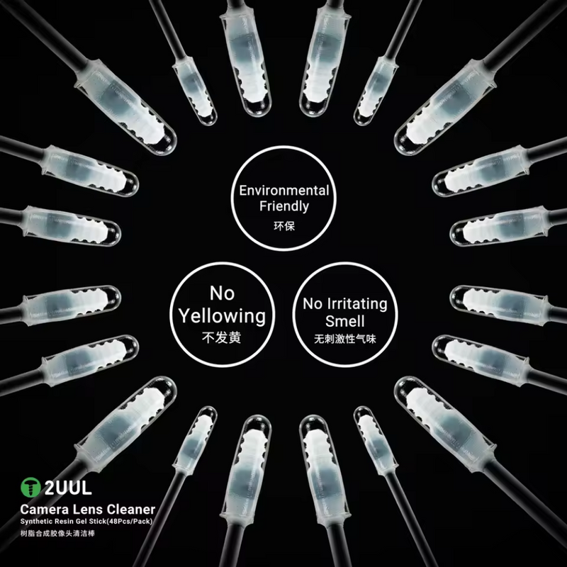 Load image into Gallery viewer, (48Pcs/Pack) 2UUL Camera Lens Cleaner / Synth Resin Gel Stick Mobile Camera cleaner / Mobile camera repair tools - Polar Tech Australia