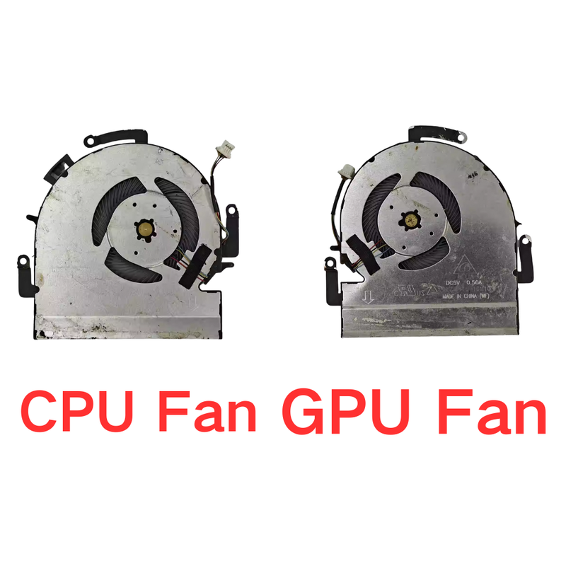 Cargue la imagen en el visor de la galería, Asus ZenBook Pro 15 UX580G UX550GD UX550GE UX550VD UX550VE Series - Laptop CPU & GPU Cooling Fan Cooler