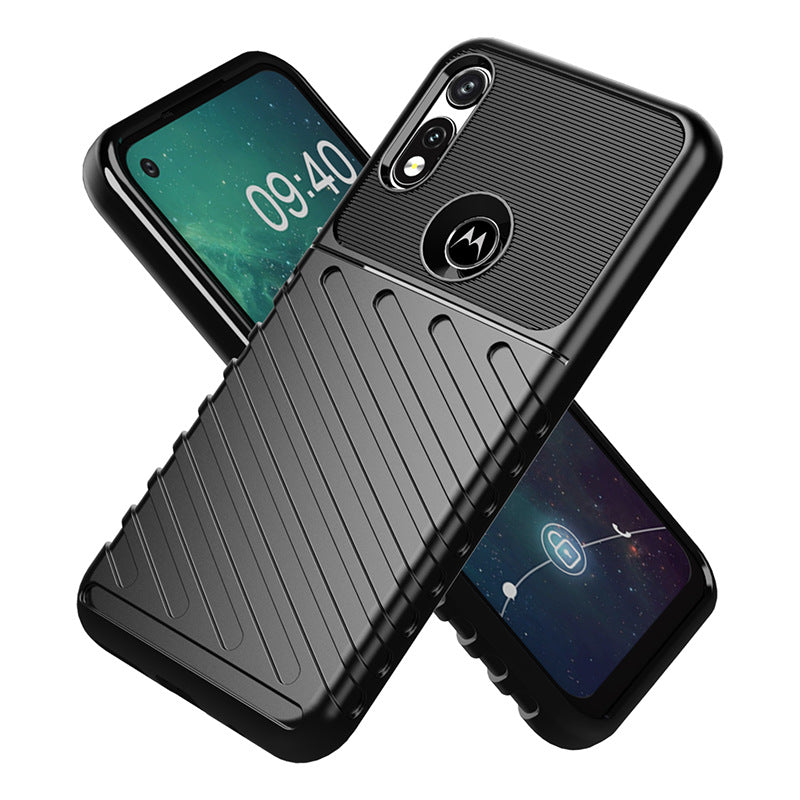 Cargue la imagen en el visor de la galería, Motorola Moto Defy 2 - AirPillow Cushion Transparent Soft Clear TPU Four Corners Protective Case - Polar Tech Australia