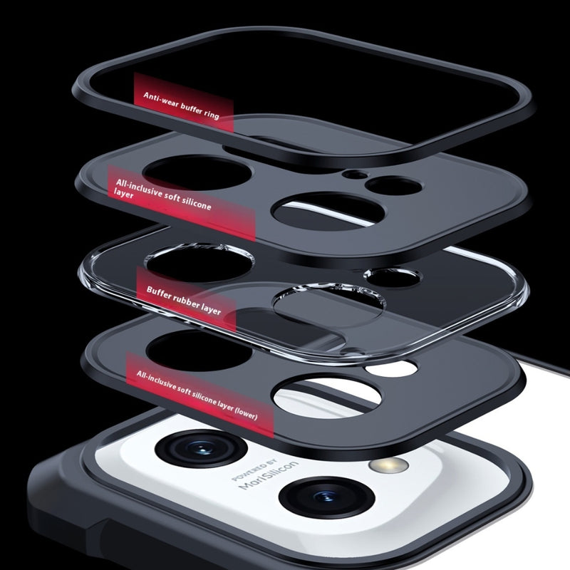 Cargue la imagen en el visor de la galería, OPPO Find X5/Pro - Silicone Material Airbag Shockproof Protective Case - Polar Tech Australia