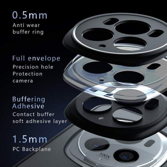 Honor Magic6 (BVL-AN00) - Armor Precise Hole PC Hybrid TPU Phone Case - Polar Tech Australia