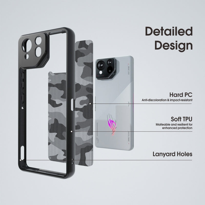 Load image into Gallery viewer, Asus ROG Phone 8 / 8 Pro - TPU + PC Heavy Duty Shockproof Phone Cover - Polar Tech Australia