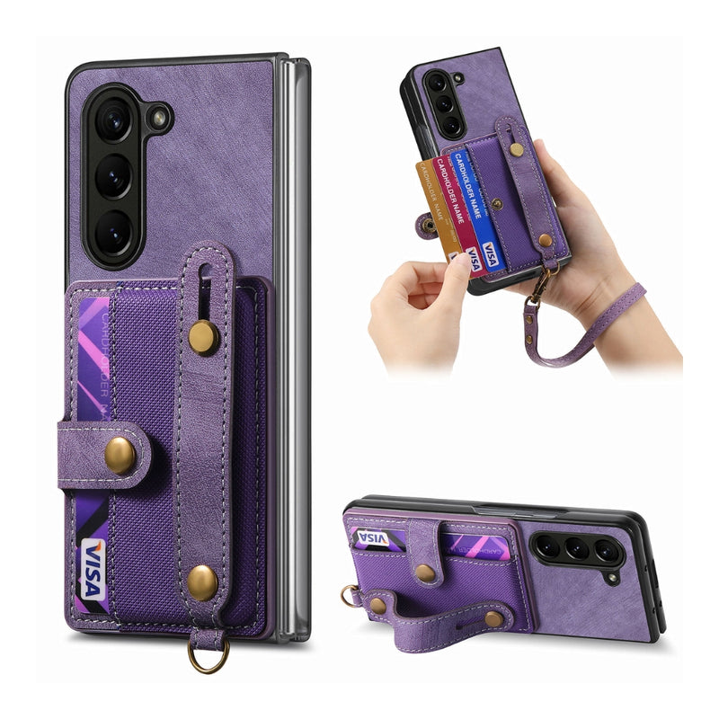 Chargez l'image dans la visionneuse de la galerie, Samsung Galaxy Z Fold8 Ultra 5G - Multifunctional Wallet Phone Case