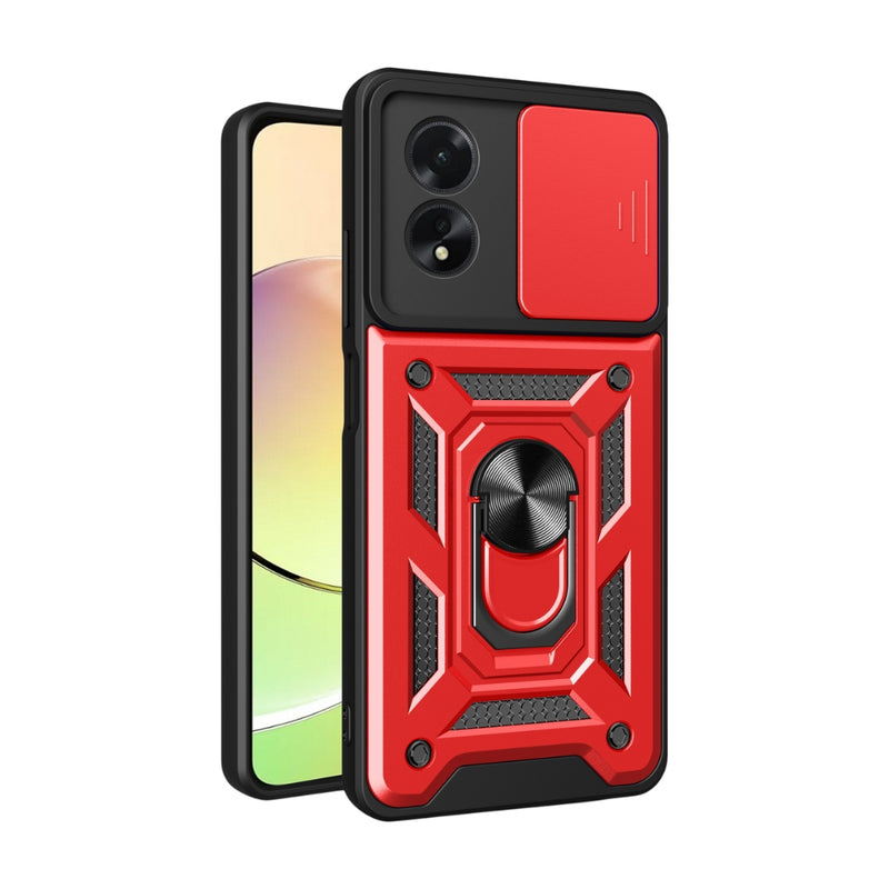 Load image into Gallery viewer, OPPO A98 5G (CPH2529) - Shockproof Armour Heavy Duty Phone Case with Ring Holder & Camera Protection - Polar Tech Australia