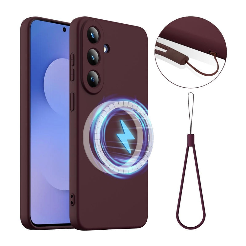 Load image into Gallery viewer, Samsung Galaxy S26 FE - Shockproof Silicone Magsafe Phone Case