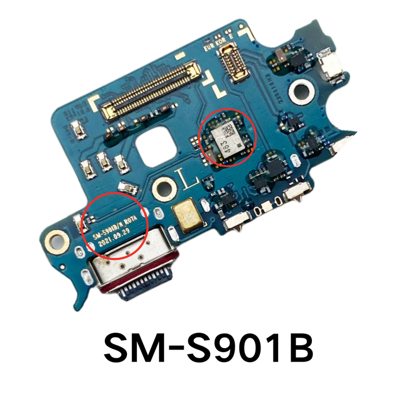 Load image into Gallery viewer, Samsung Galaxy S22 5G (SM-S901) Charging Port & Sim Reader & Mic Sub Board
