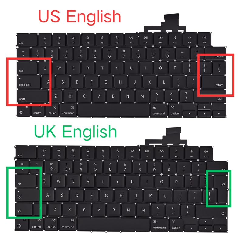 Load image into Gallery viewer, MacBook Air 13" A3113 (2024) - Keyboard US UK English Layout