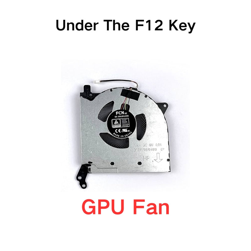 Cargue la imagen en el visor de la galería, Lenovo Legion 5-15ACH6 / Legion 5-15ACH6H R7000 R7000P (Year 2021) 82JW 82JU Series - CPU & GPU Cooling Fan Replacement Parts - Polar Tech Australia