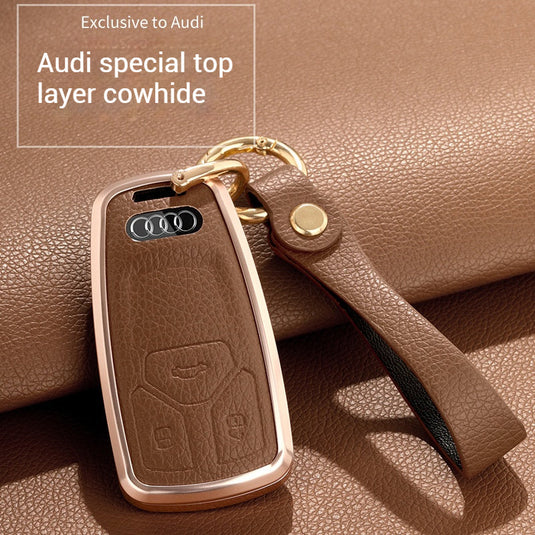 Audi 360° All Inclusive Car Key Fob Case Cover For A3, A4, A5, A6, A7, A8, Q2, Q5, Q7, Q8, e-tron - Polar Tech Australia