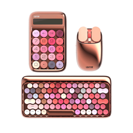 Lofree Lipstick Wireless Bluetooth Mechanical Keyboard Stylish and Portable - Polar Tech Australia
