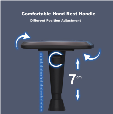 Load image into Gallery viewer, Luxury Vintage Leather Ergonomic Designed Gaming Chair 360° Rotation and Adjustable Armrests (Grey) - Polar Tech Australia