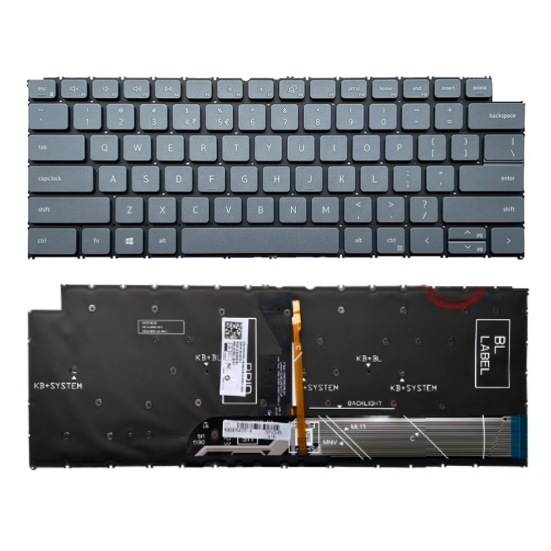 Chargez l'image dans la visionneuse de la galerie, DELL Vostro 14Pro 7620 14 5410 7415 9710 Latitude 3420 Series - Laptop Keyboard With Back Light US Layout - Polar Tech Australia