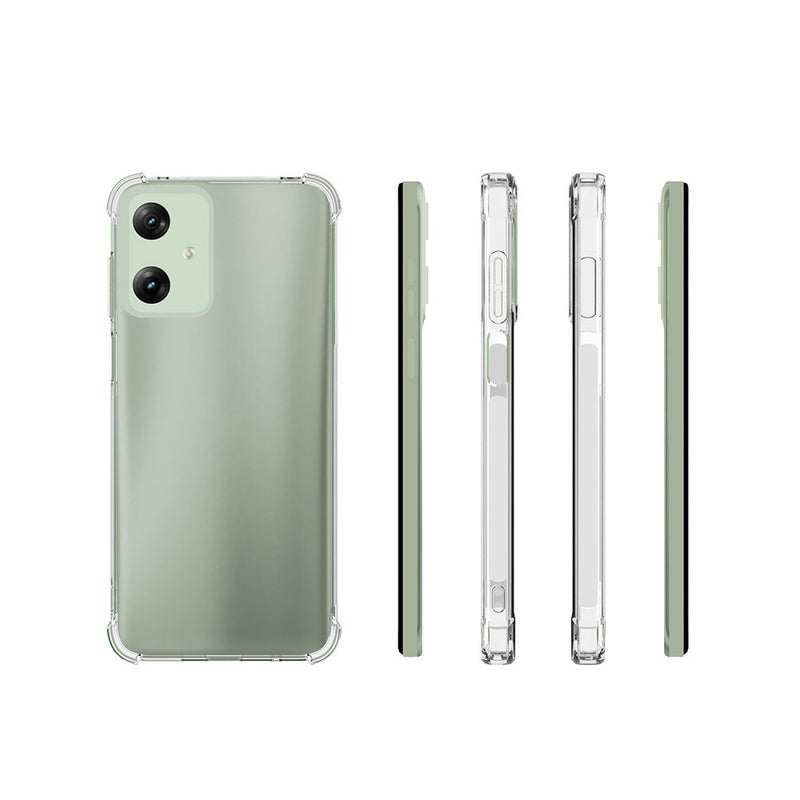 Load image into Gallery viewer, Motorola Moto G Play 2024 - AirPillow Cushion Transparent Soft Clear TPU Four Corners Protective Case - Polar Tech Australia