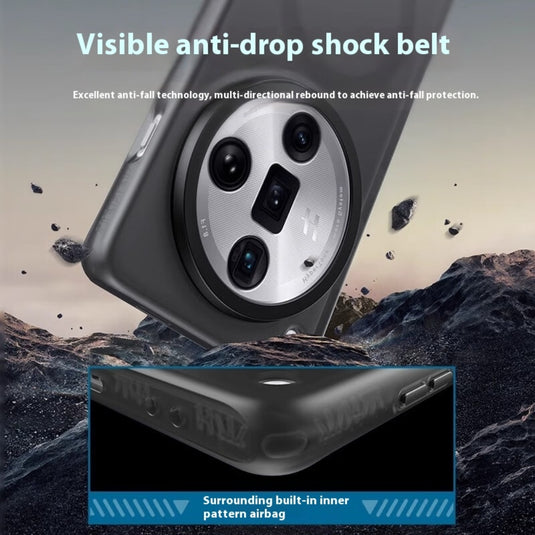 OPPO Find X7/Ultra - Frosted Magnetic Minimalist Full Coverage Shockproof Case - Polar Tech Australia