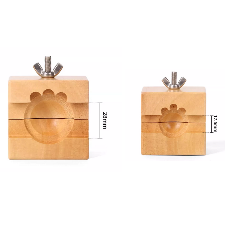 Cargue la imagen en el visor de la galería, Watch Repair Tool - Dial Holder, Wooden Stand for Disassembling Watch Dials and Back Covers, Case Opening Tool - Polar Tech Australia