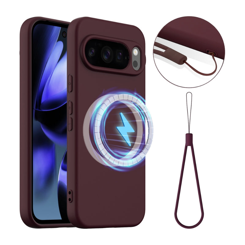 Chargez l'image dans la visionneuse de la galerie, Google Pixel 11 Pro XL - Shockproof Silicone Magsafe Phone Case