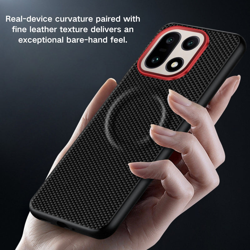 Load image into Gallery viewer, OnePlus 15 - Woven Texture Magnetic Shockproof Case