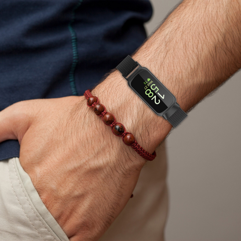 Chargez l'image dans la visionneuse de la galerie, Fitbit Inspire 3 – Milanese Stainless Steel Band - Polar Tech Australia