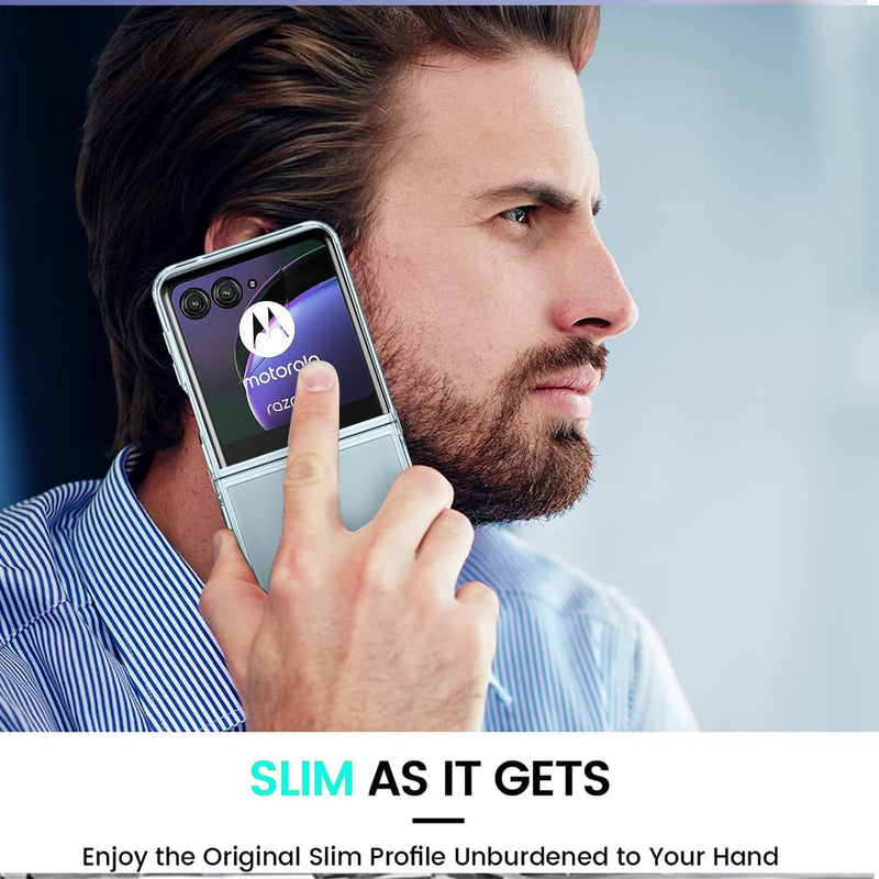 Load image into Gallery viewer, Motorola Moto Razr 40 - AirPillow Cushion Transparent Soft Clear TPU Shockproof Case - Polar Tech Australia