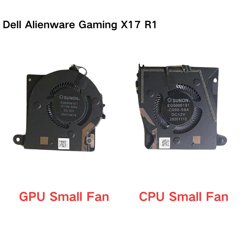 Load image into Gallery viewer, Dell Alienware Gaming X17 R1 R2 Series - Laptop CPU & GPU Cooling Fan - Polar Tech Australia