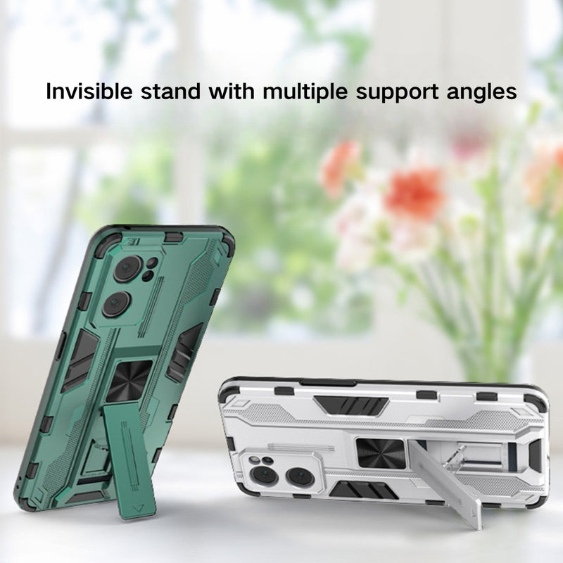 Cargue la imagen en el visor de la galería, OPPO Find X5 Pro (PFEM10, PFFM20, CPH2305) - PC & Silicone 2 in 1 Full-Body Shockproof Phone Case - Polar Tech Australia