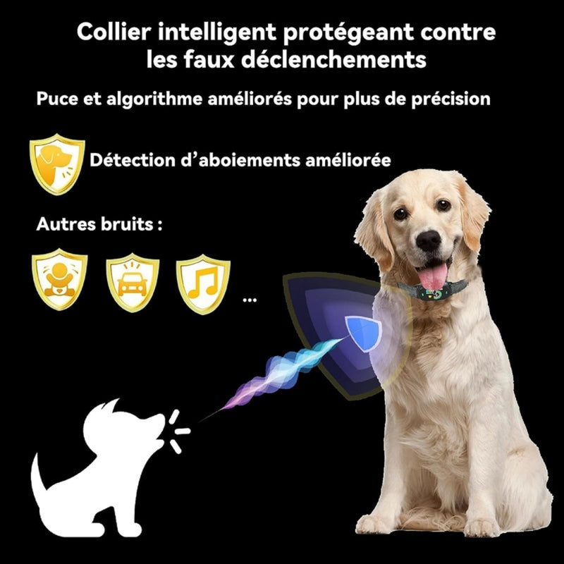 Cargue la imagen en el visor de la galería, PAPANI Multi-Functional color screen Anti-Bark Magnetic charging Collar - Polar Tech Australia