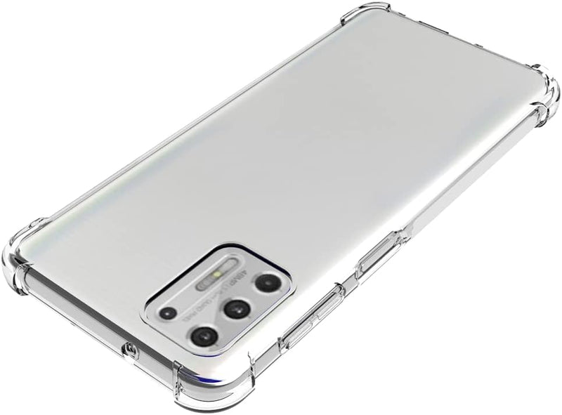 Cargue la imagen en el visor de la galería, Motorola Moto G Stylus 2021 - AirPillow Cushion Transparent Soft Clear TPU Four Corners Protective Case - Polar Tech Australia