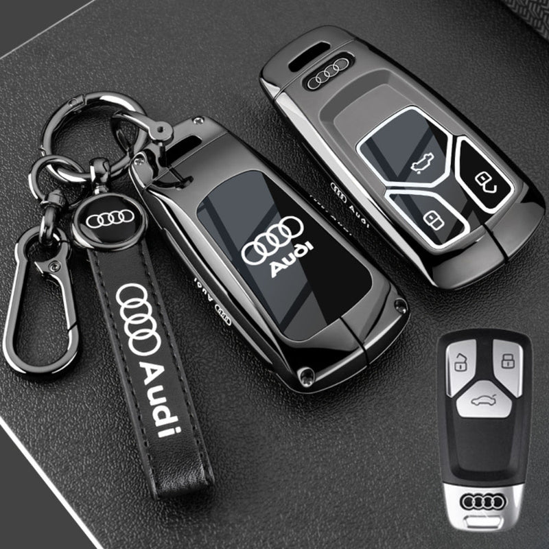 Load image into Gallery viewer, Audi Stylish with Cool Shockproof Car Key Protective Fob Case Cover For A3, A4, A5, A6, Q2, Q3, Q5, Q7, Q8, e-tron - Polar Tech Australia