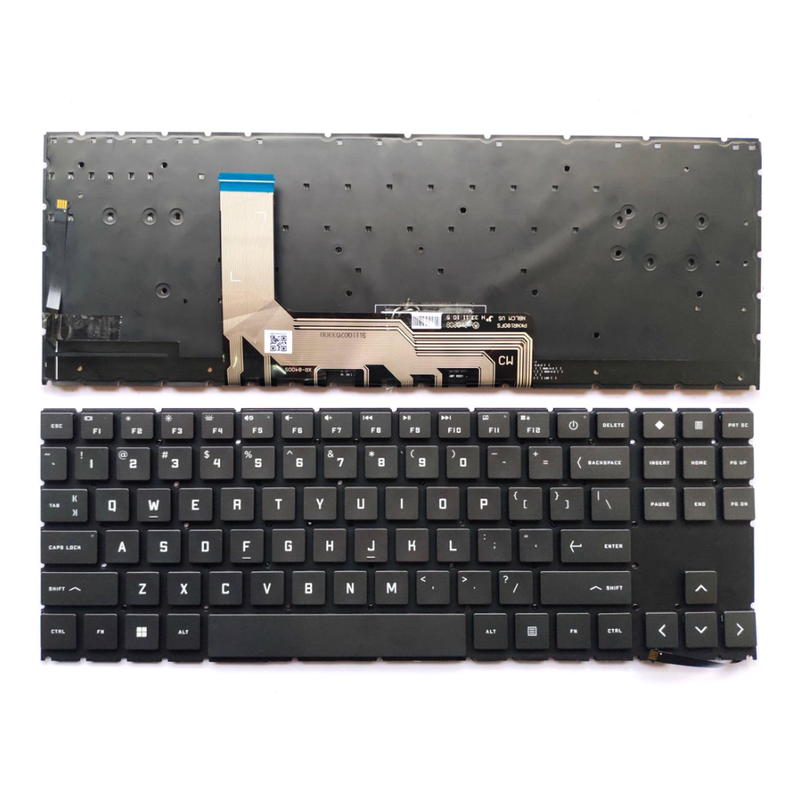 Chargez l'image dans la visionneuse de la galerie, HP OMEN 16-WD 16-WF 16-XD 16-XF Series - Laptop Keyboard With Backlit US Layout