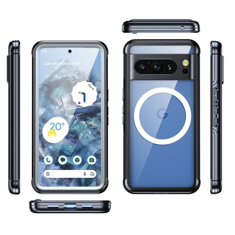 Chargez l'image dans la visionneuse de la galerie, Google Pixel 8 Pro - Tempered Glass MagSafe Phone Case - Polar Tech Australia