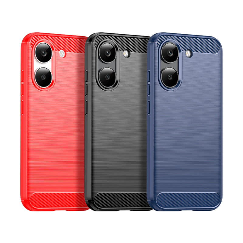 Load image into Gallery viewer, Xiaomi Poco X8 Pro Max - Carbon Fiber Brushed Texture TPU Phone Case - Polar Tech Australia