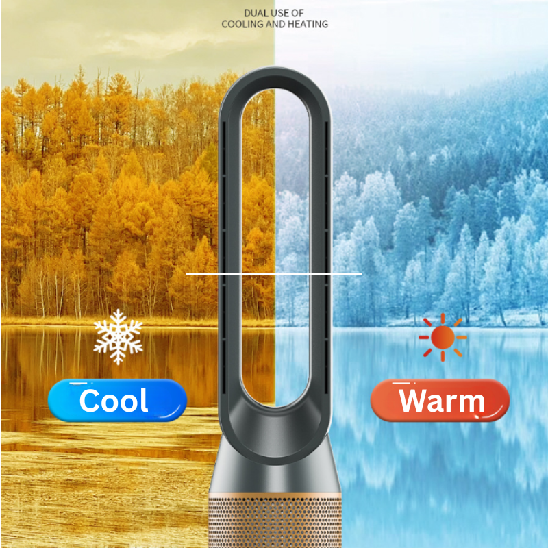Cargue la imagen en el visor de la galería, 34 inch Heater & Cooler Fan Combo Bladeless Tower Fan Air Conditioner - Polar Tech Australia