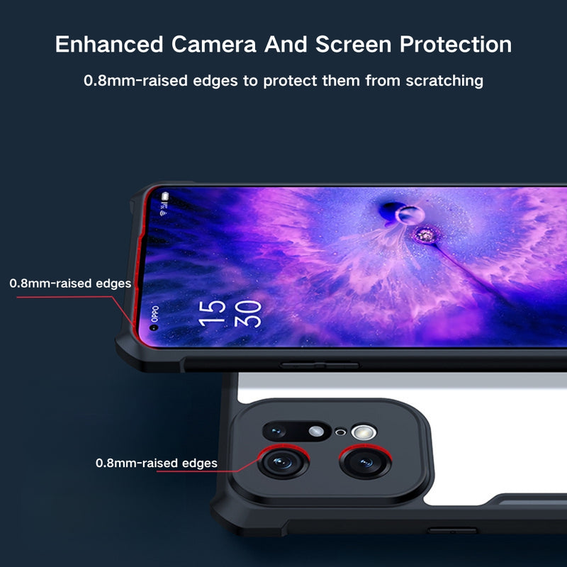Cargue la imagen en el visor de la galería, OPPO Find X5/Pro - Silicone Material Airbag Shockproof Protective Case - Polar Tech Australia