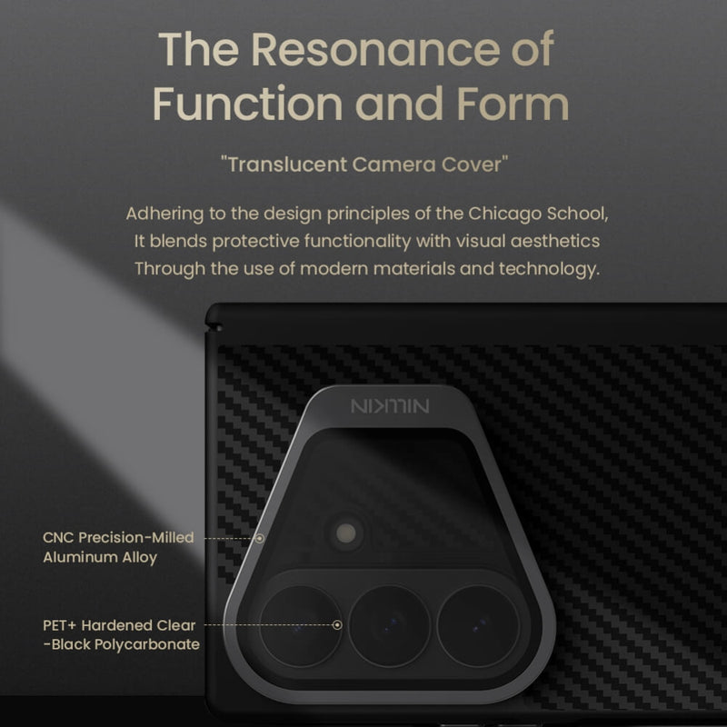 Chargez l'image dans la visionneuse de la galerie, Samsung Galaxy Z Fold8 Ultra 5G - Nillkin CarboProp Magnetic Black Mirror Cover version Aramid fiber Armor Case