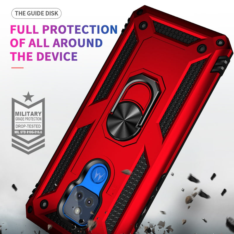 Cargue la imagen en el visor de la galería, Motorola Moto G Play (2021) - Shockproof Heavy Duty Hard Bumper Rugged Mobile Phone Case - Polar Tech Australia