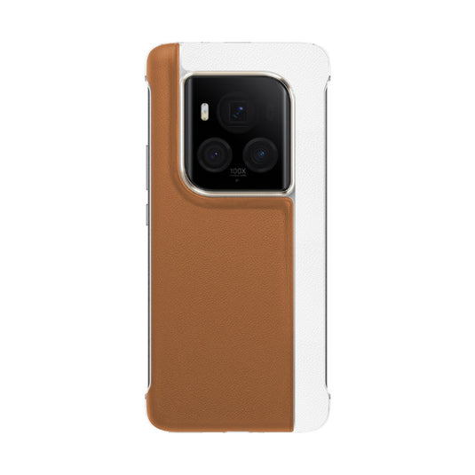 Honor Magic6 Ultimate (BVL-AN20) - Litchi Grain Leather Plating Frameless Protective Case - Polar Tech Australia