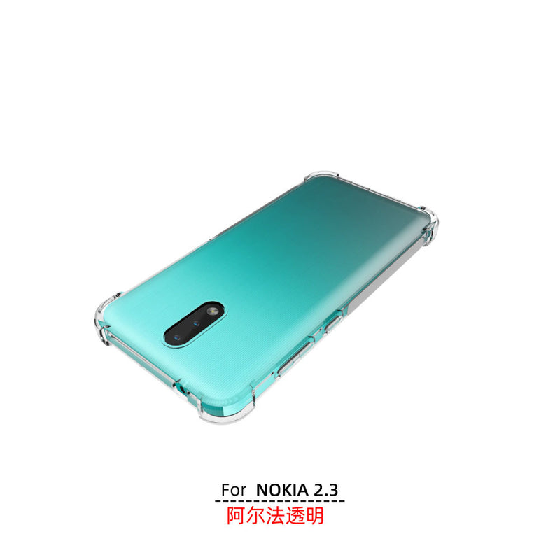 Chargez l'image dans la visionneuse de la galerie, Nokia 2.3 - AirPillow Cushion Transparent Soft Clear TPU Four Corners Protective Case - Polar Tech Australia