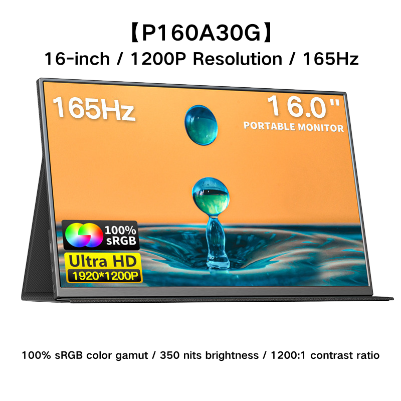 Cargue la imagen en el visor de la galería, Portable Monitor Gaming Display with Speakers Travel Monitor - Polar Tech Australia