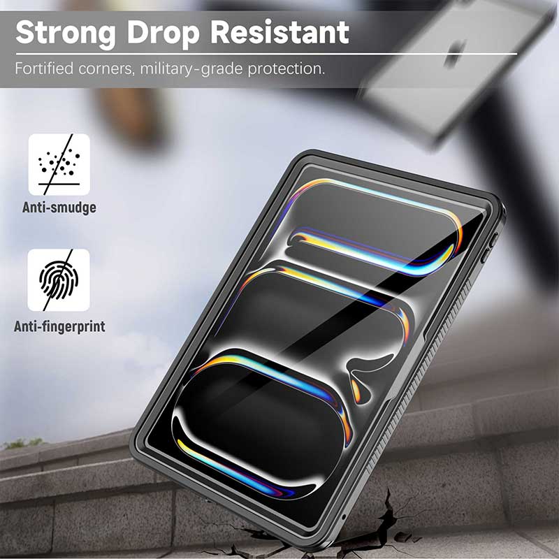 Chargez l'image dans la visionneuse de la galerie, Apple iPad Pro 13-inch M4 (2024) - Full Covered Waterproof Heavy Duty Tough Armor Case - Polar Tech Australia