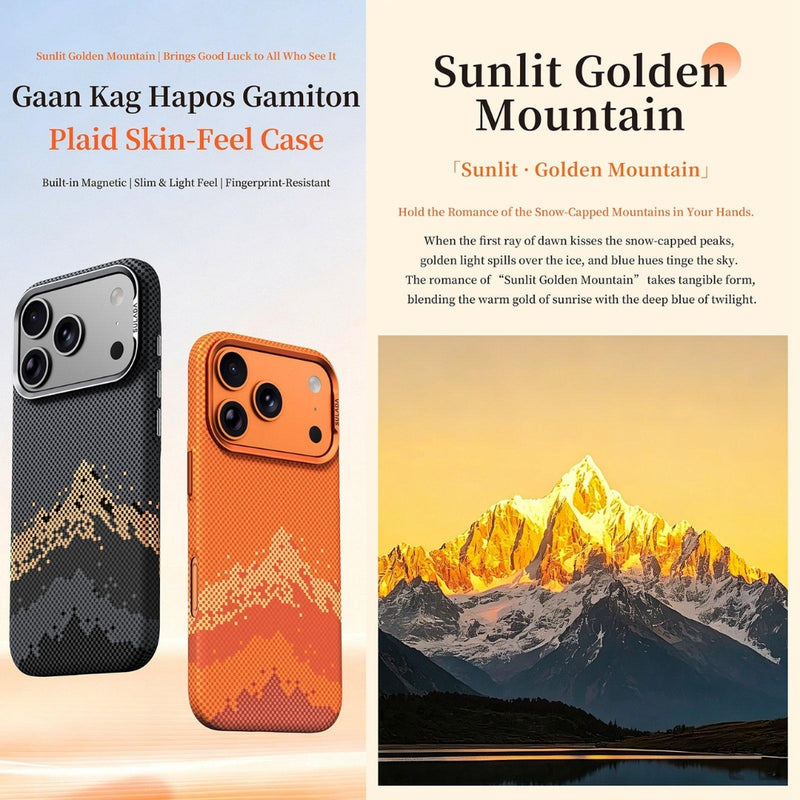 Cargue la imagen en el visor de la galería, Apple iPhone 18 Pro - Kevlar Pixel Grid Texture Magnetic Phone Case