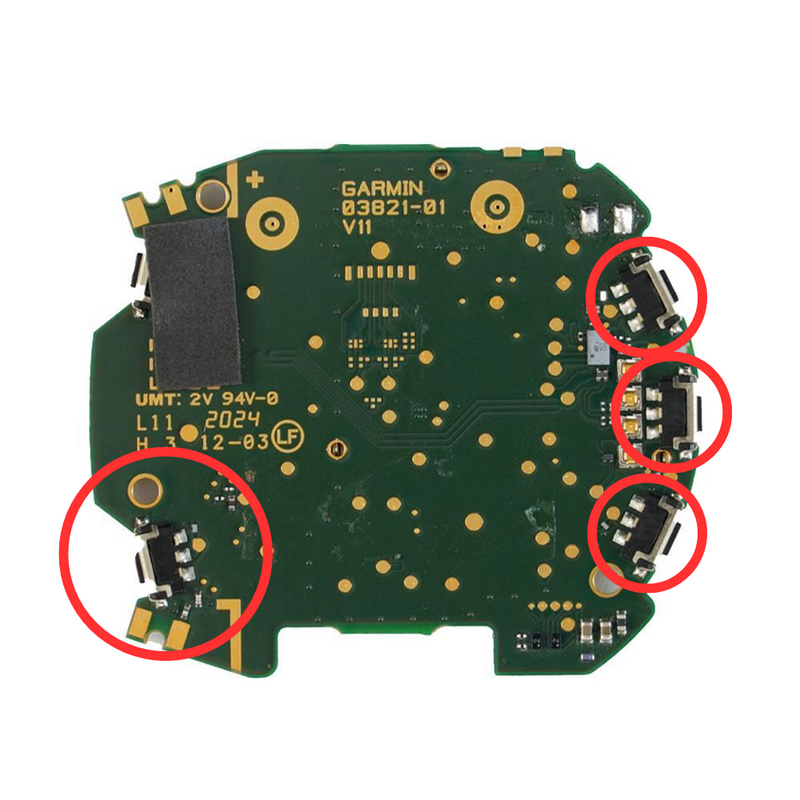 Load image into Gallery viewer, Genuine Garmin Watch Mainboard Side Button Replacement Part - Polar Tech Australia