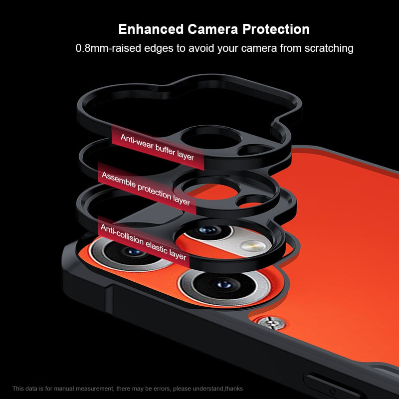 Chargez l'image dans la visionneuse de la galerie, Nothing CMF Phone 2 Pro - Silicone Material Airbag Shockproof Protective Case - Polar Tech Australia