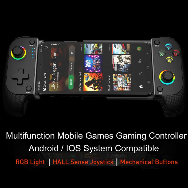 Load image into Gallery viewer, Switch Multi-Function Bluetooth Wireless Game Controller, Compatible with Android/iOS, Dual Vibration, 6-Axis Gyro, Turbo Function